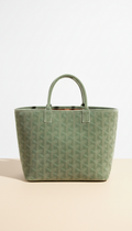 Goyard Saint Louis Tote Sage Velvet