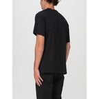 Versace Jeans Black Cotton T-Shirt