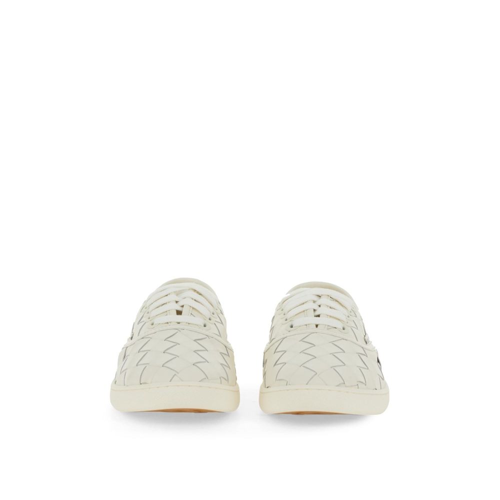 Bottega Veneta White Calfskin Sneakers