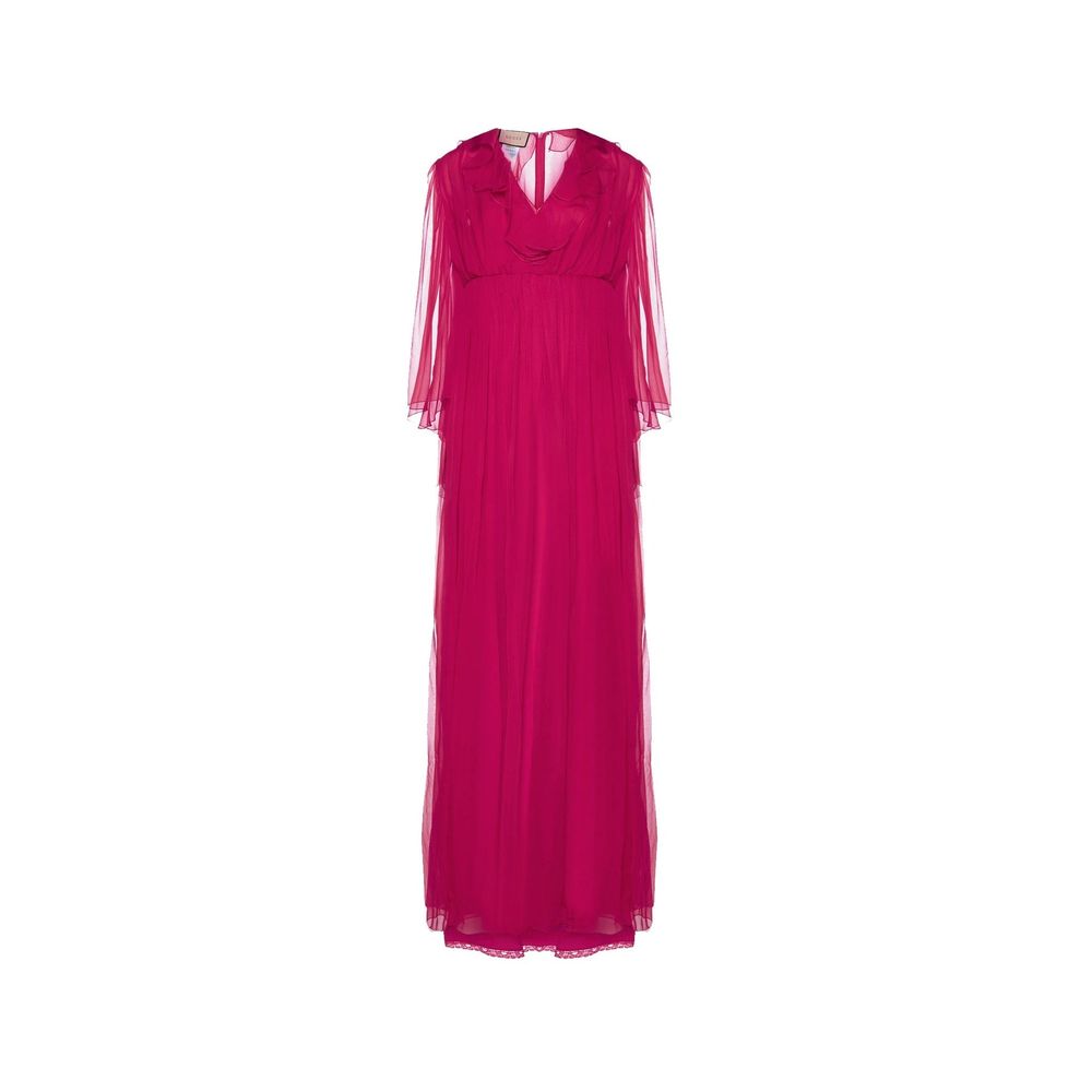 Gucci Multicolor Silk Cocktail Dress