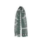 Lanvin Bicolor Wool Scarf