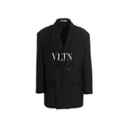 Valentino Garavani Black Silk Blazer