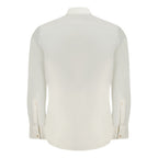 Hugo Boss White Cotton Men Shirt