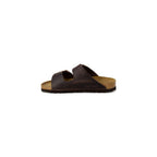 Birkenstock Brown Synthetic Flat Sandals