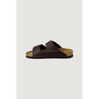 Birkenstock Brown Synthetic Flat Sandals