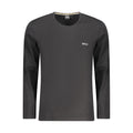 Hugo Boss Black Cotton Men T-Shirt