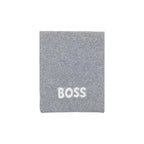 Hugo Boss Gray Polyacrylic Scarf
