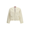 Gucci Beige Cotton Full-Length Jacket