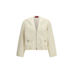 Gucci Beige Cotton Full-Length Jacket