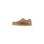 Birkenstock Gray Suede Leather Lace-Up Boots