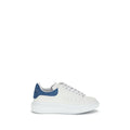 Alexander McQueen White Calf Leather Bos Taurus Platform Sneakers