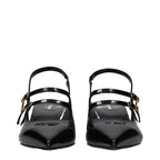 Celine Black Leather Sandals