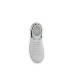 Alexander McQueen White Calf Leather Bos Taurus Low Top Sneakers