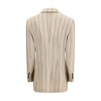 Dolce & Gabbana Multicolor Viscose Full-Length Jacket