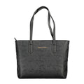 Mario Valentino Black Polyurethane Women's Bag