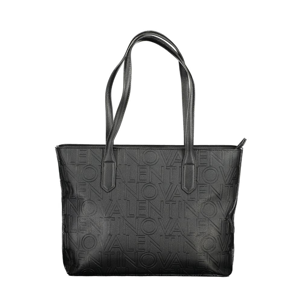 Mario Valentino Black Polyurethane Women's Bag