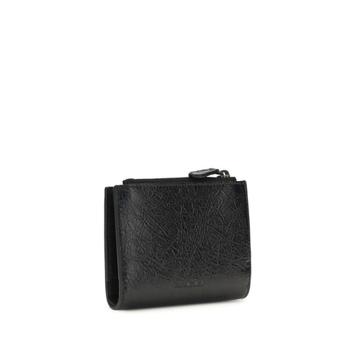 Balenciaga Black Lamb Ovis Aries Wallet