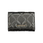 Mario Valentino Black Polyurethane Women's Wallet