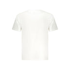 Converse White Cotton Men T-Shirt