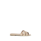 Saint Laurent Multicolor Calf Leather Bos Taurus Flat Sandals