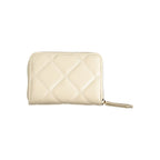 Mario Valentino Beige Polyurethane Women's Wallet