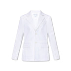 Bottega Veneta White Cotton Blazer