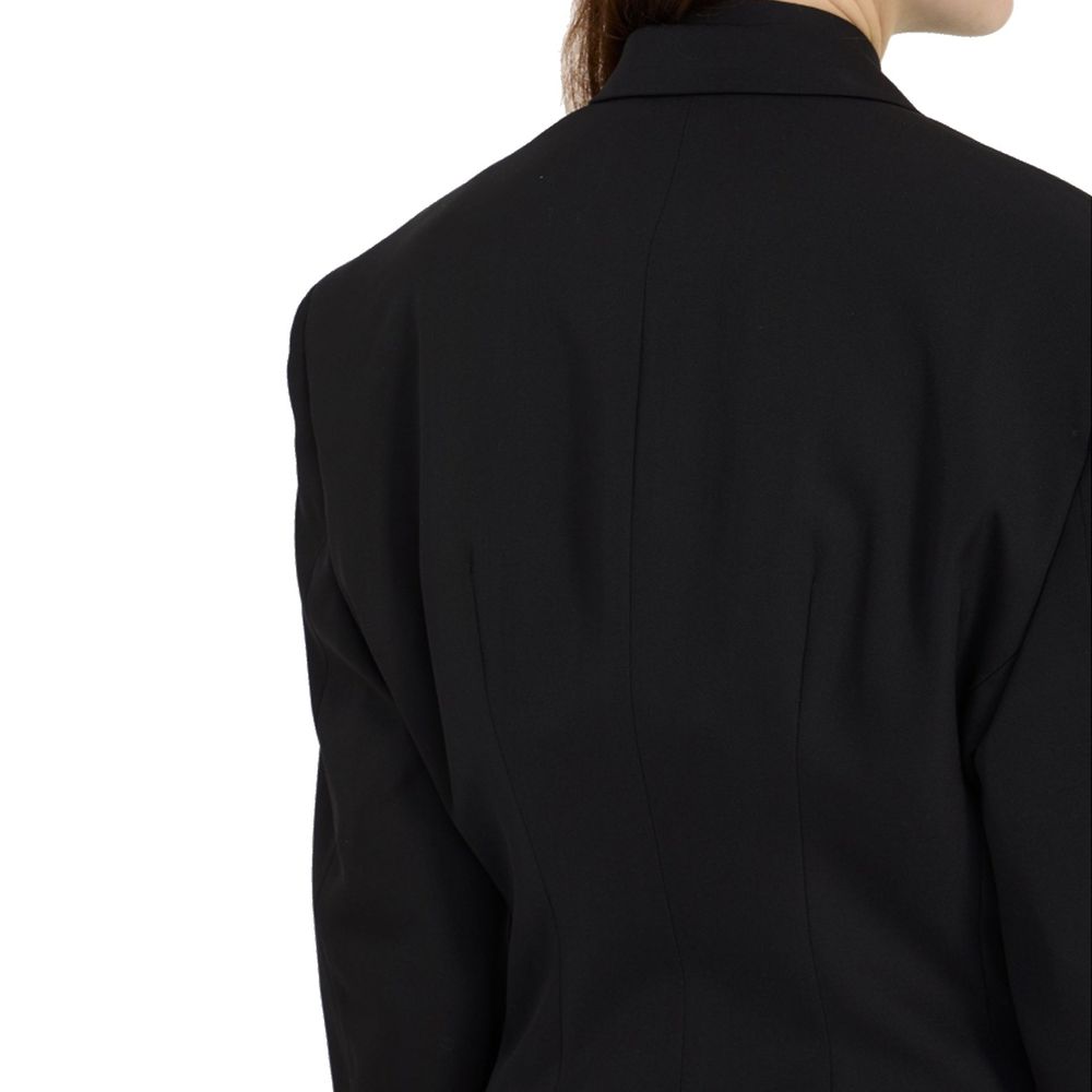 Balenciaga Black Wool Full-Length Jacket