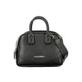 Mario Valentino Black Synthetic Leather Women's Bag with Shoulder Strap