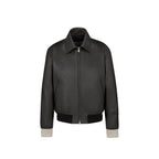 Dior Black Calfskin Leather Jacket