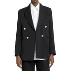 Lanvin Black Virgin Wool Blazer