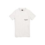 Balenciaga White Cotton T-Shirt