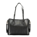 Mario Valentino Nero Polyurethane Women's Bag with Recycled Features