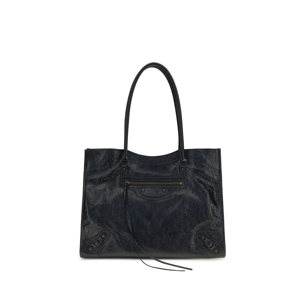 Balenciaga Black Lamb Ovis Aries Shoulder Bag