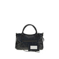 Balenciaga Black Lamb Ovis Aries Shoulder Bag