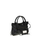 Balenciaga Black Lamb Ovis Aries Shoulder Bag