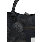 Balenciaga Black Lamb Ovis Aries Shoulder Bag