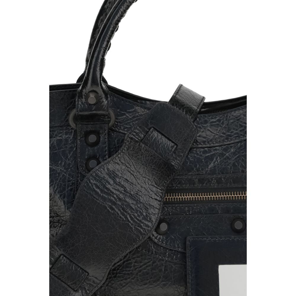 Balenciaga Black Lamb Ovis Aries Shoulder Bag