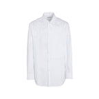 Valentino Garavani White Cotton Dress Shirt