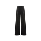 Balenciaga Black Wool Flared Pants