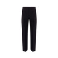 Salvatore Ferragamo Blue Cotton Dress Pants