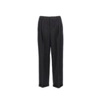Saint Laurent Black Cashmere Dress Pants