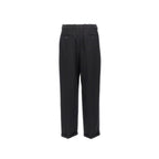 Saint Laurent Black Cashmere Dress Pants