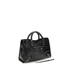 Balenciaga Black Lamb Ovis Aries Shoulder Bag