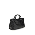 Balenciaga Black Lamb Ovis Aries Shoulder Bag