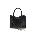 Balenciaga Black Lamb Ovis Aries Shoulder Bag