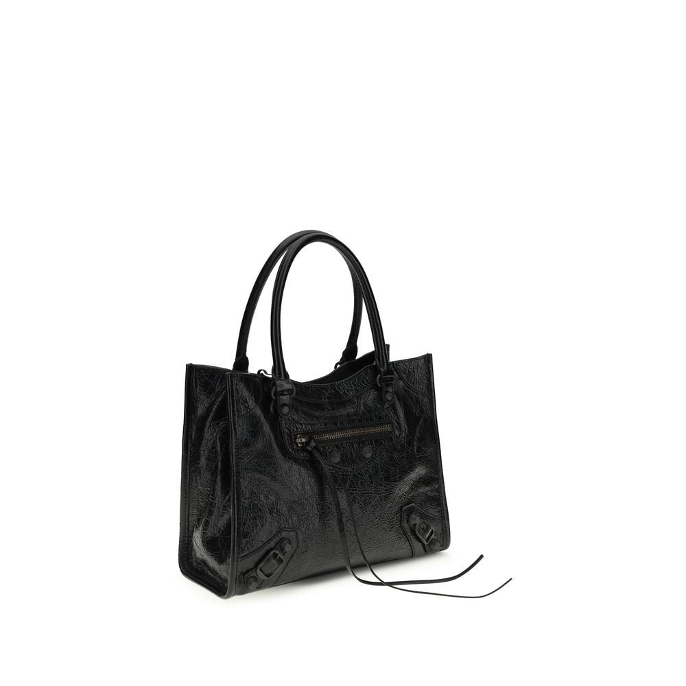 Balenciaga Black Lamb Ovis Aries Shoulder Bag
