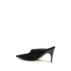 Balenciaga Black Suede Leather Mules