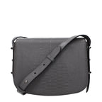 Jimmy Choo Gray Leather Crossbody Bag