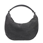 Jimmy Choo Gray Leather Shoulder Bag
