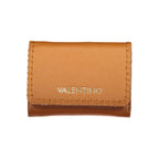 Mario Valentino Brown Polyurethane Womens Wallet